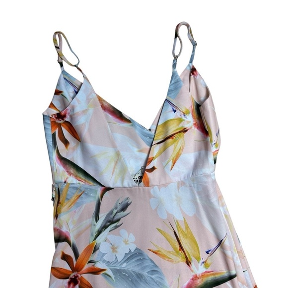 Show Me Your Mumu Mariah Wrap Maxi Dress in Paradise Party Womens XS - Picture 6 of 8